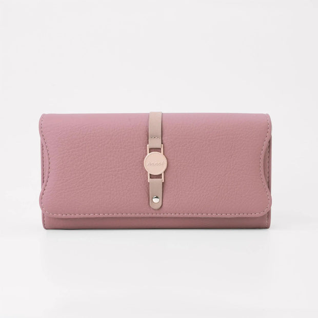 Women's Leather Purse Long And Simple Fashion - Memoriex 