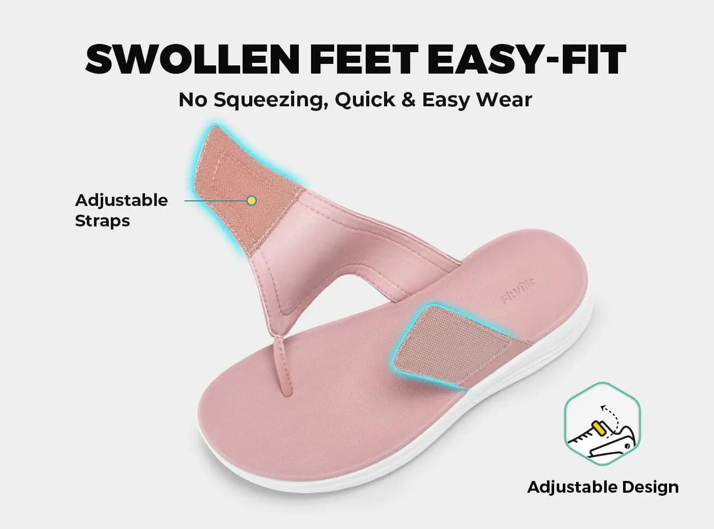  Women's Queenesque Flip Flop V1-23