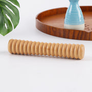 Wood Stick Abdominal Leg Fitness Yoga Roller - Memoriex 