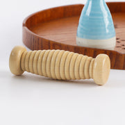 Wood Stick Abdominal Leg Fitness Yoga Roller - Memoriex 