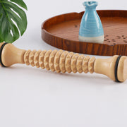 Wood Stick Abdominal Leg Fitness Yoga Roller - Memoriex 