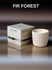 Wood Wick Soy Wax Scented Candle - Breath Of Nature Scented - Fir Forest-0