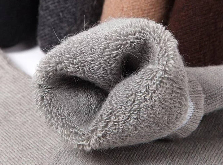 FitVille Warm Cozy Wool Socks Pack of 3 (Unisex)-3