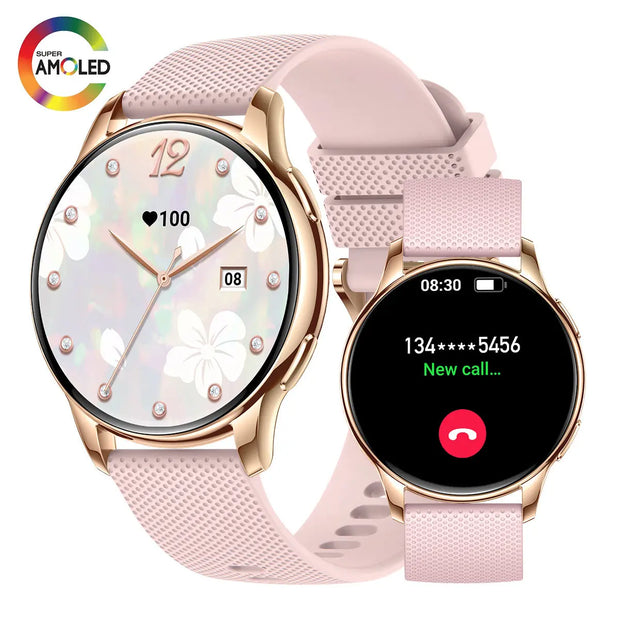 Y11 Women Smart Watches Bluetooth Phone Call Lady Fashion SmartWatch Sleep Monitor Calories Pedometer Bracelet Wristband - Memoriex 