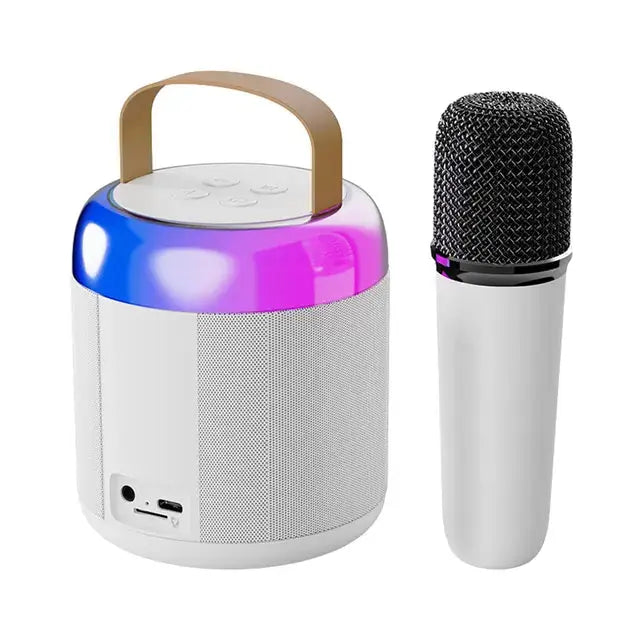 Y2  High-fidelity Sound KaraokesMachine For Immersive Singing Experience Lightweight And Portable 1microphone pink - Memoriex 