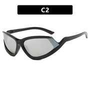 Y2K gap sunglasses, new fashionable fashion show, high-end sunglasses, cycling sunglasses, hip-hop street photography - Memoriex 