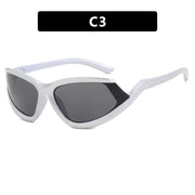 Y2K gap sunglasses, new fashionable fashion show, high-end sunglasses, cycling sunglasses, hip-hop street photography - Memoriex 