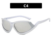 Y2K gap sunglasses, new fashionable fashion show, high-end sunglasses, cycling sunglasses, hip-hop street photography - Memoriex 