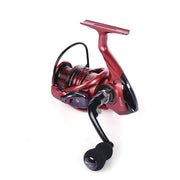 YUMOSHI 13+1BB Full Metal Spinning Fishing Reel 4.7:1/5.5:1 Gear Ratio Pesca Aluminum Spool  Tackle With Foldable Handle - Memoriex 