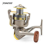 YUMOSHI 8 BB Fish ratio 5.1:1 1000-7000 Series Spinning Fishing Reel Crank Handle Carp Steering - Memoriex 