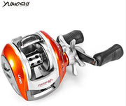 YUMOSHI Left / Right Hand 12+1BB 6.3:1 Bait Casting Fishing Reel Magnetic Brake Water Drop Wheel Coil - Memoriex 
