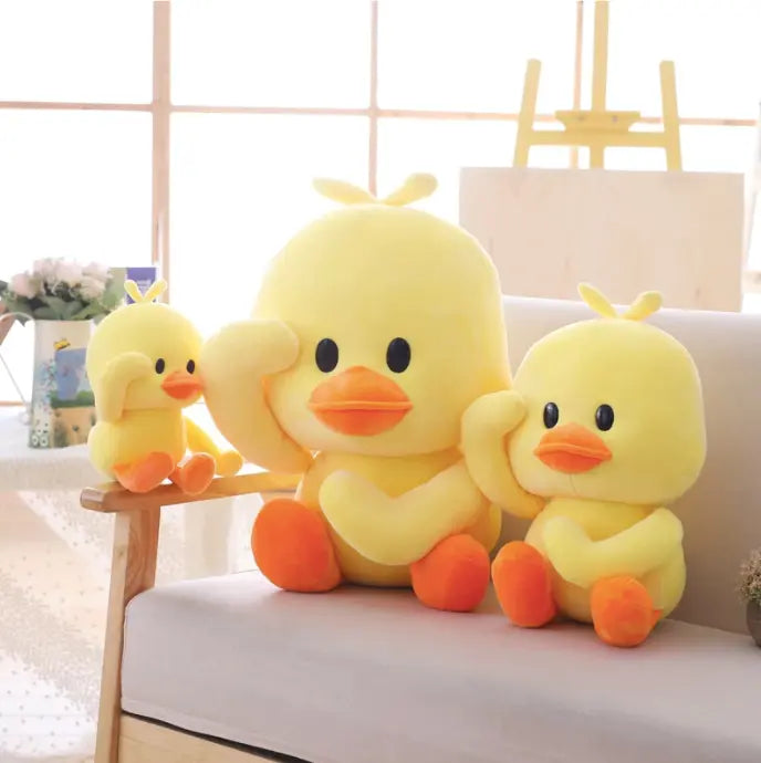 Yellow Duck Plush Toy-0