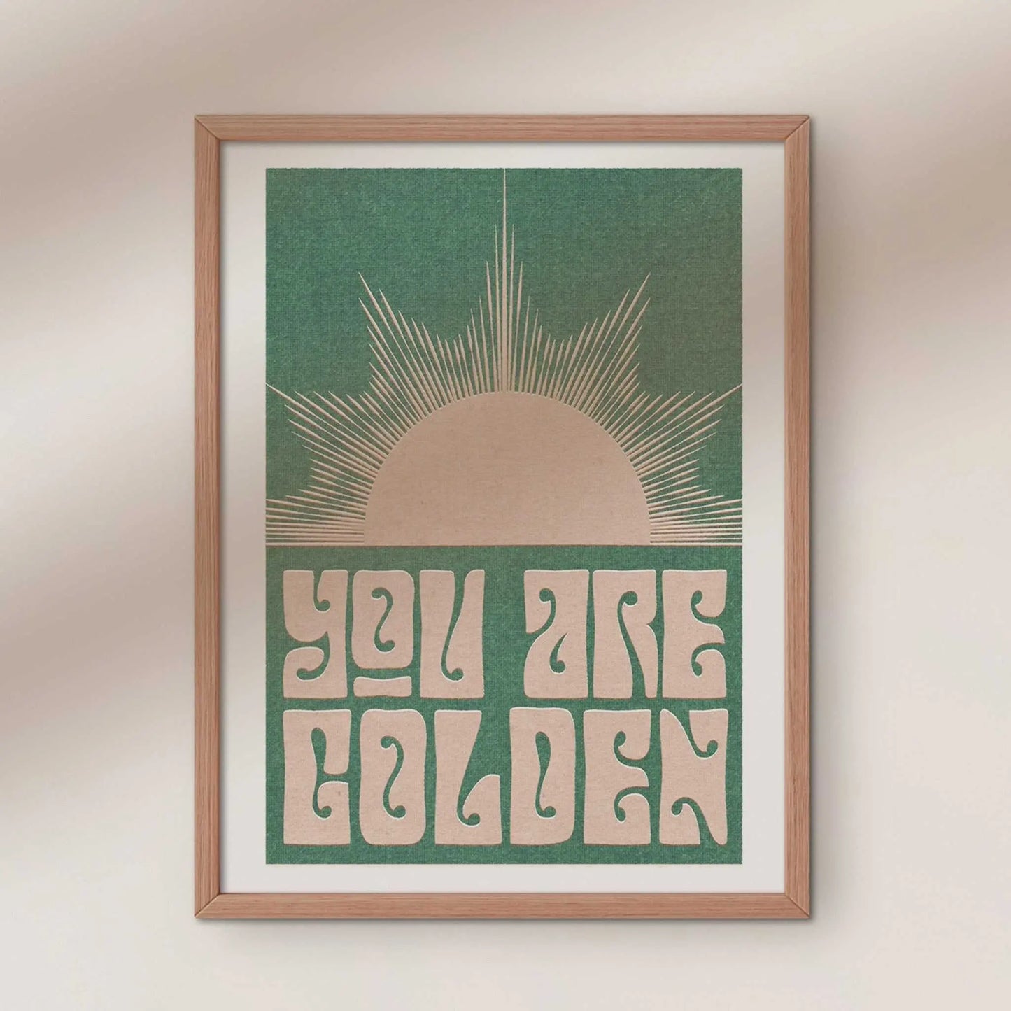 You Are Golden art print-1