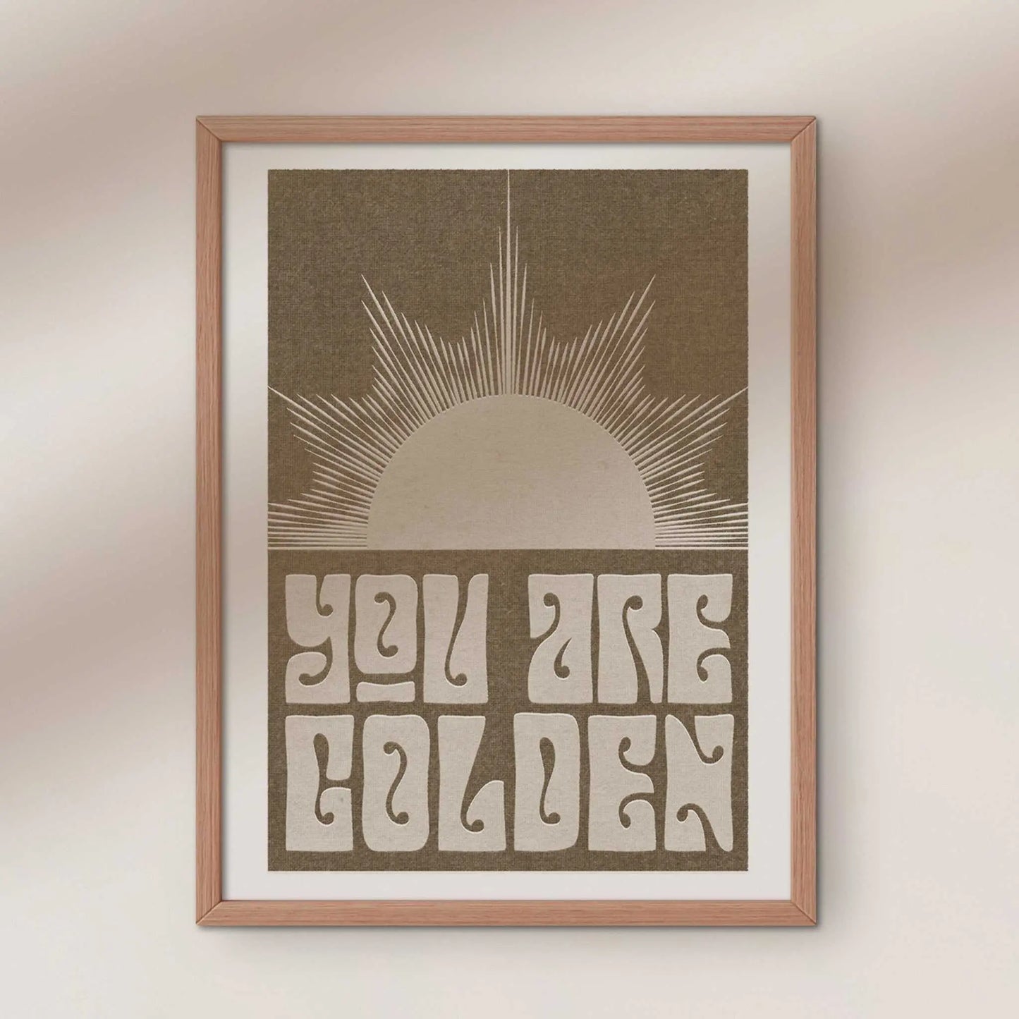 You Are Golden art print-2