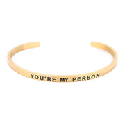 You Are My Person Lettering Bracelets - Memoriex 