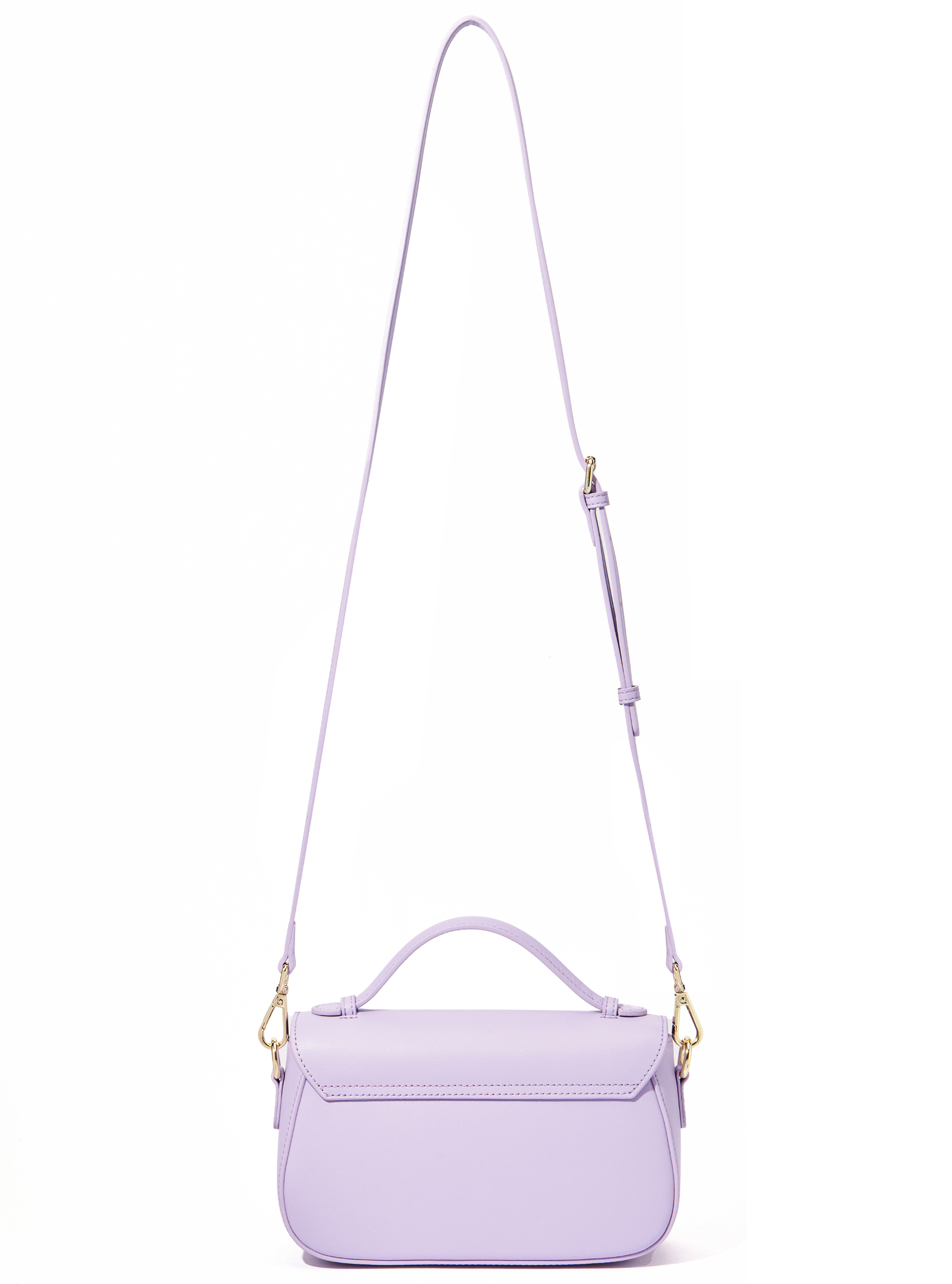 Makoto Leather Bag, Purple by Bob Oré-4