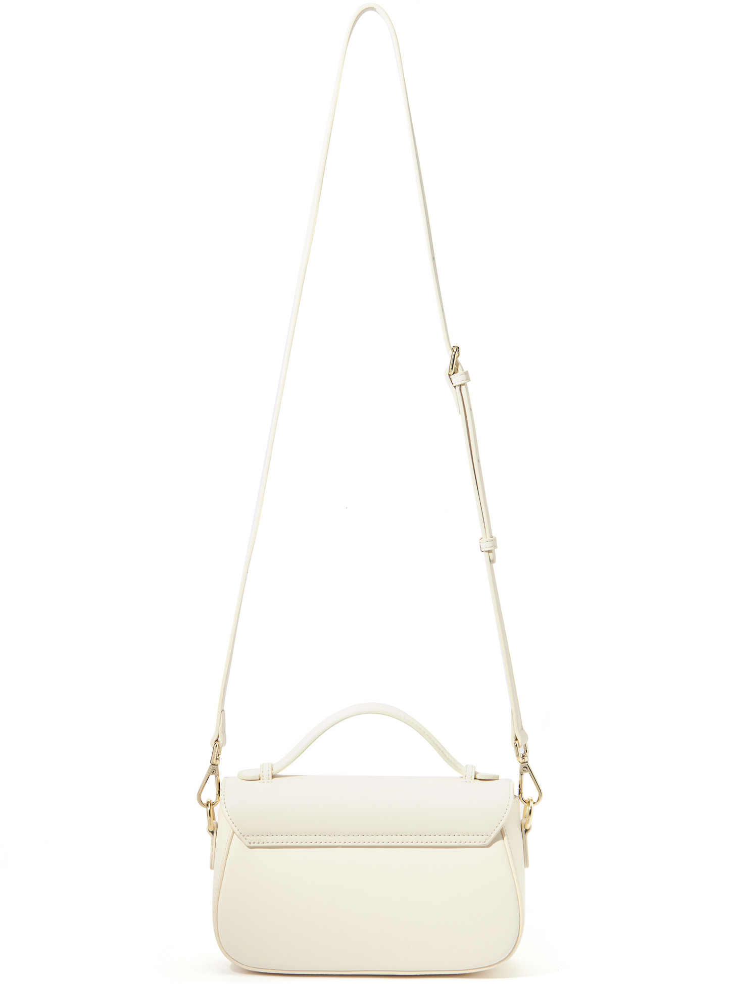 Makoto Leather Bag, White by Bob Oré-1