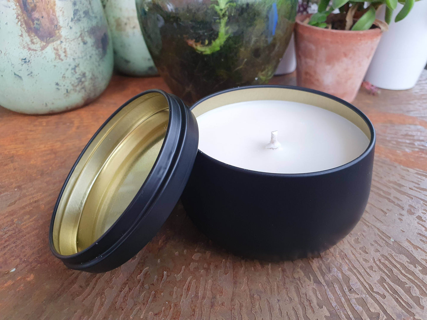 Frankincense & Myrrh Scented Candle-5