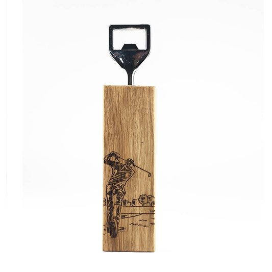 Oak Bottle Opener - Golf-0