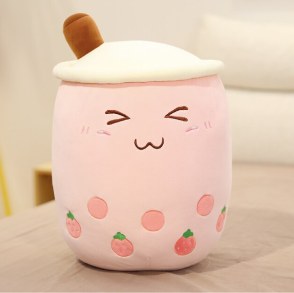 Boba Bubble Fruit Tea Plush Toy-2