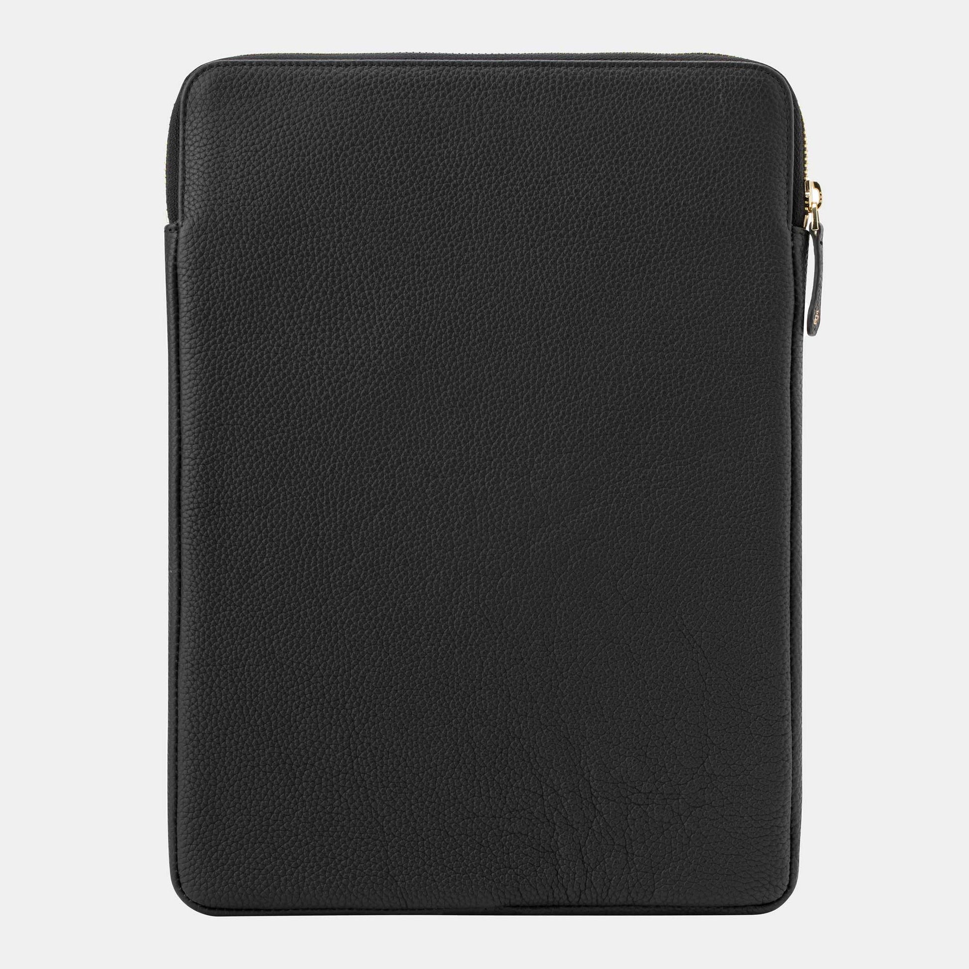 Premium Black Leather MacBook Case for 13, 14, 15, 16-inch Models-2