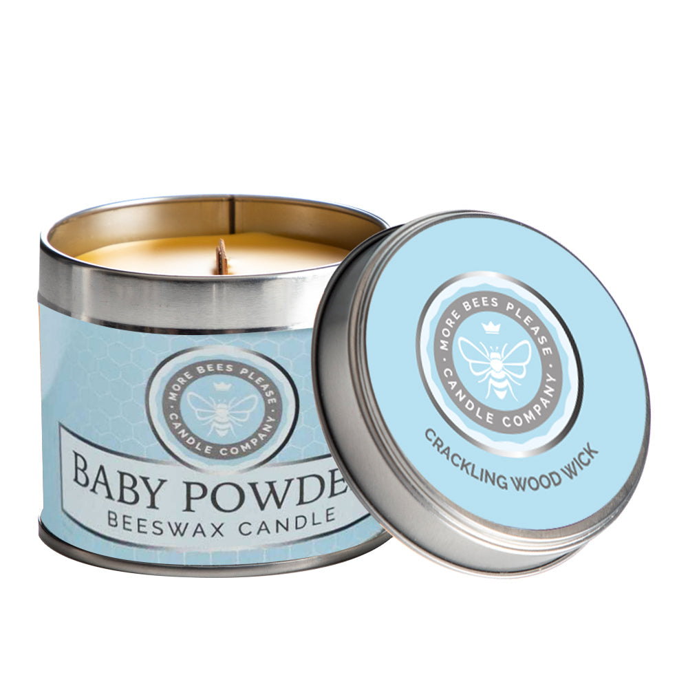 Woodwick Baby Powder Candle-0