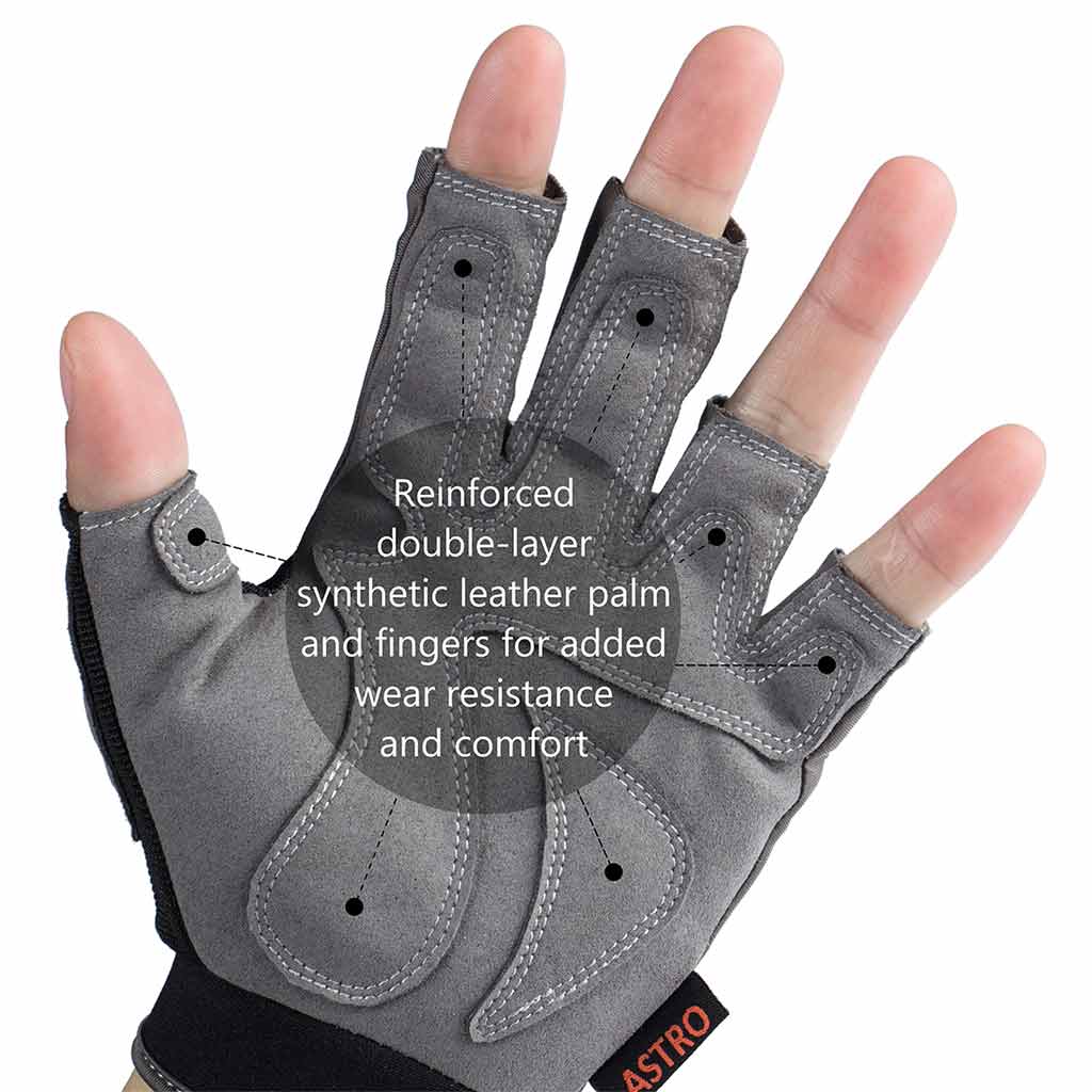 Men's Astro Fingerless Fishing Gloves-2