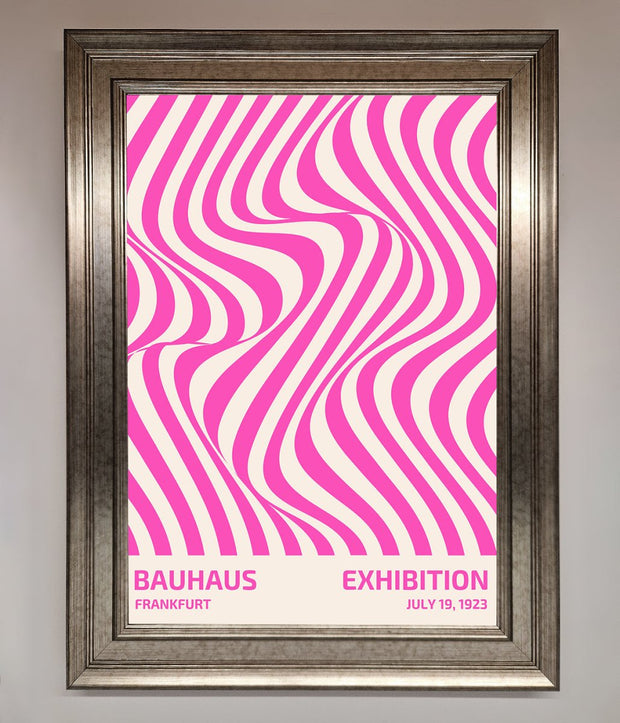 Bauhaus Pink Expedition Framed Wall Art-14