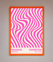 Bauhaus Pink Expedition Framed Wall Art-5