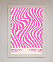 Bauhaus Pink Expedition Framed Wall Art-2