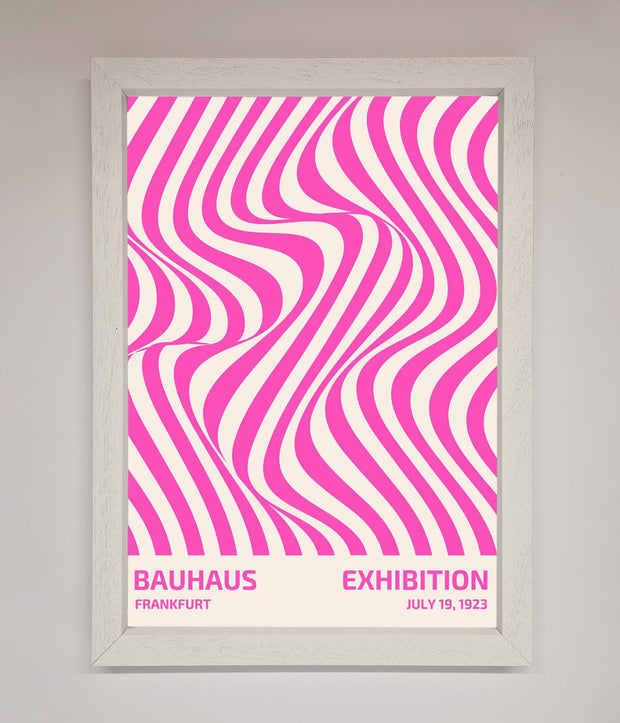 Bauhaus Pink Expedition Framed Wall Art-2