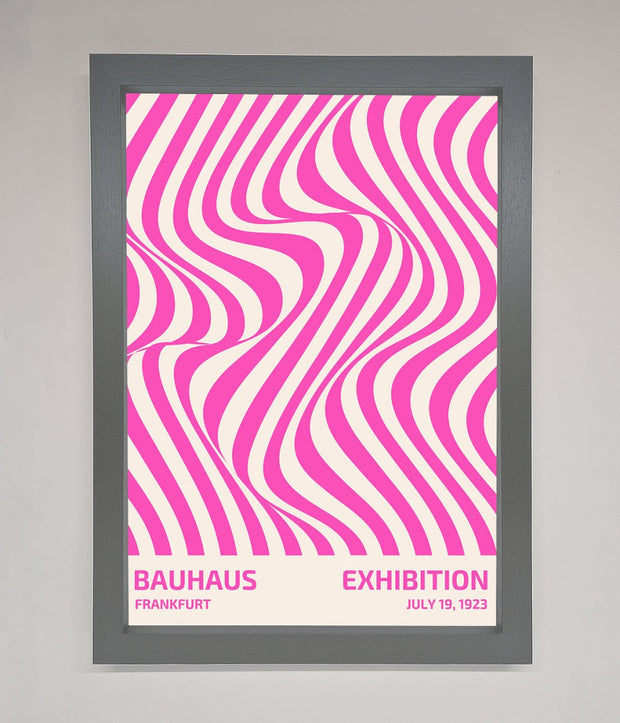 Bauhaus Pink Expedition Framed Wall Art-4