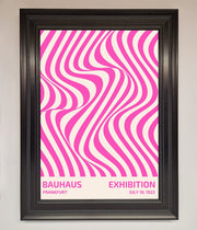 Bauhaus Pink Expedition Framed Wall Art-15