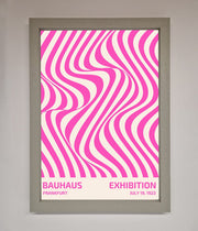 Bauhaus Pink Expedition Framed Wall Art-3