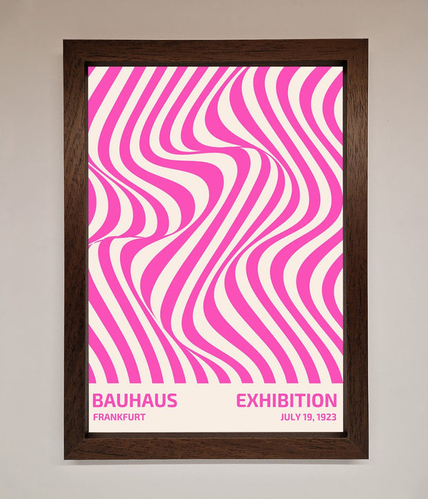 Bauhaus Pink Expedition Framed Wall Art-18
