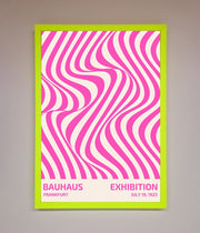 Bauhaus Pink Expedition Framed Wall Art-7