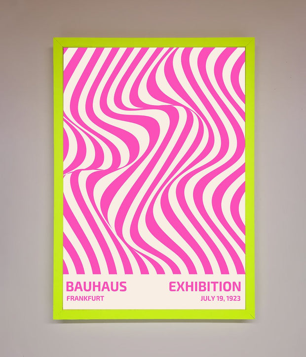 Bauhaus Pink Expedition Framed Wall Art-7