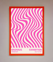 Bauhaus Pink Expedition Framed Wall Art-6