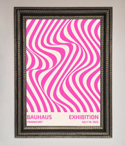 Bauhaus Pink Expedition Framed Wall Art-13