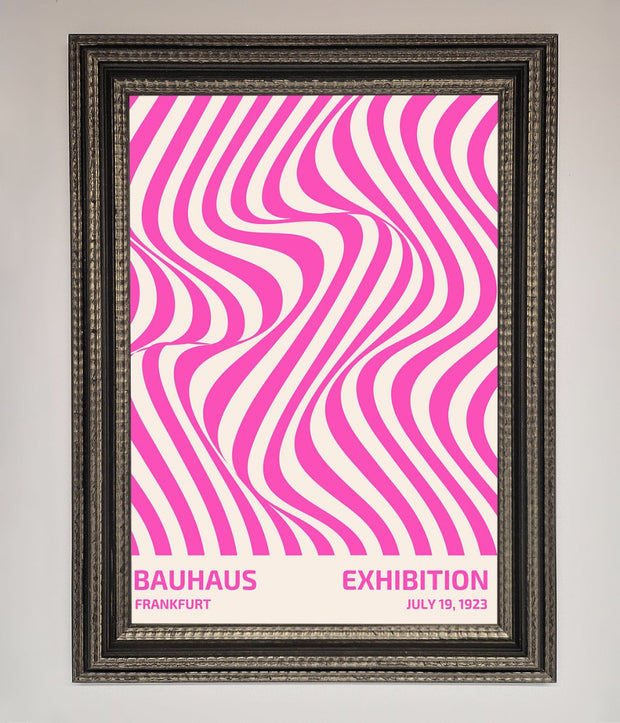 Bauhaus Pink Expedition Framed Wall Art-13