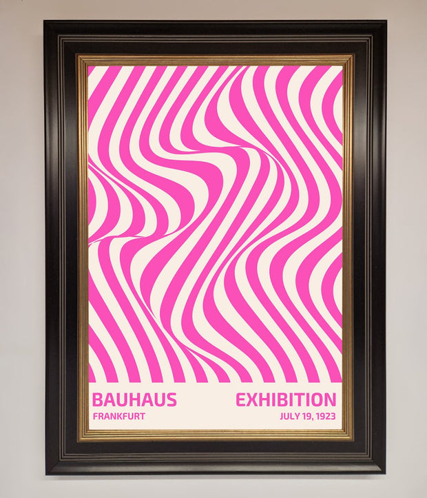 Bauhaus Pink Expedition Framed Wall Art-17