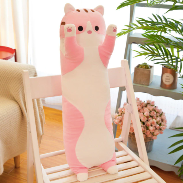 Cat Long Sleeping Pillow-3