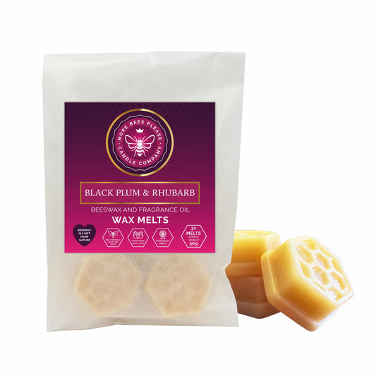 Black Plum & Rhubarb Wax Melts-0