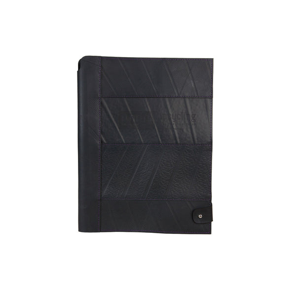 Recycled Rubber Vegan Notebook Holder-0