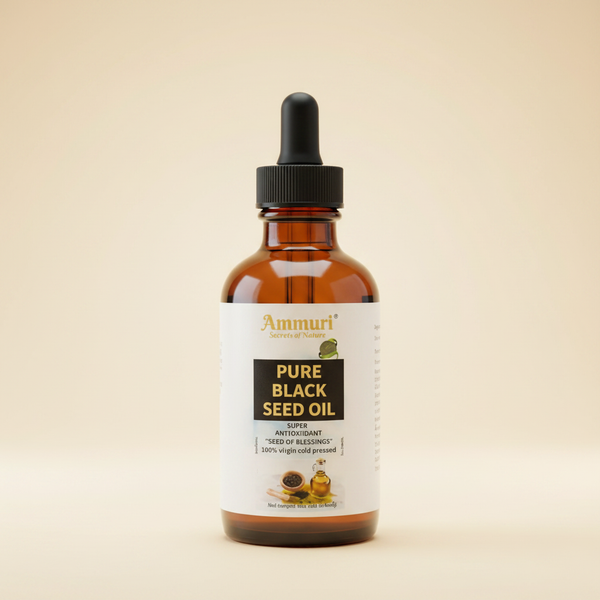 Pure Organic Black Seed Oil for Skin, Hair & Wellness | Ammuri-0