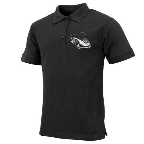 Mens Fish Logo Polo-6