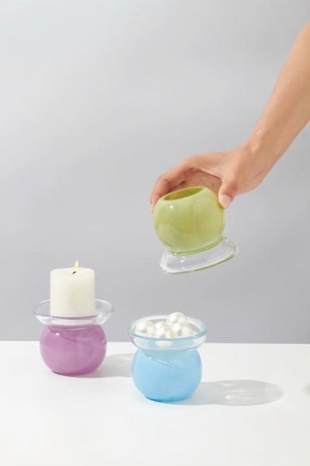 Bonbon Dopamine Candle Holders, Cute Whimsical Decorative Ornament-0