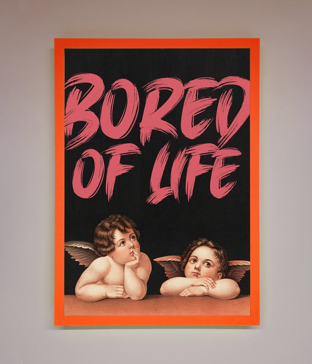 Bored Of Life Framed Poster-10