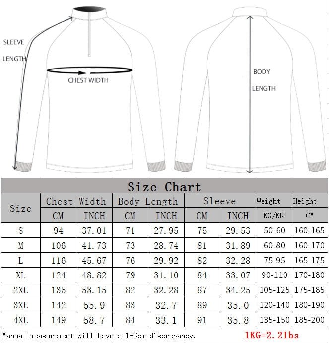 Breathable Fishing Shirt Long Sleeve for Men-4