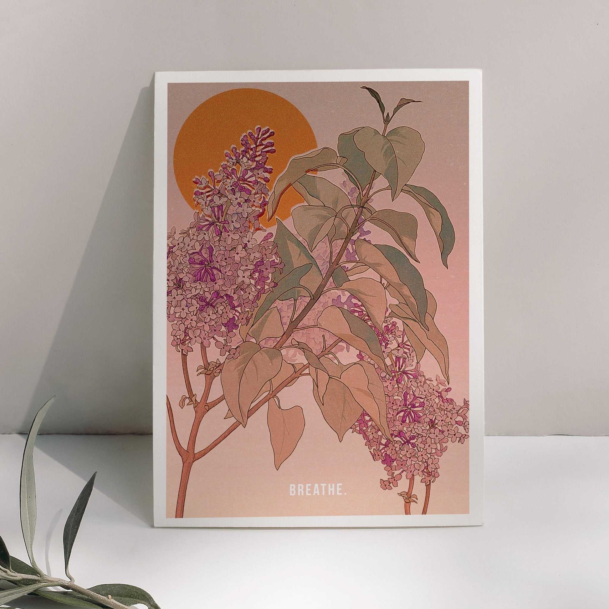 'Breathe' Art Print-3